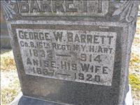 Barrett, George W. and Anise